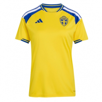 Billige Fotballdrakt Sverige Replika Hjemmedrakt Dame VM 2026 Kortermet